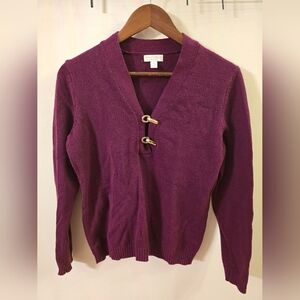 Charter Club Magneta Long Sleeve Women's  Sweater